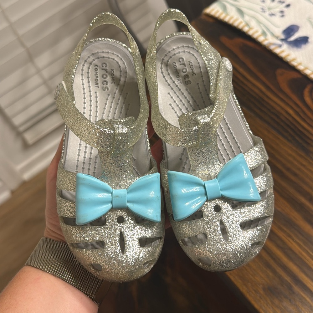 Cinderella crocs brand new without tags